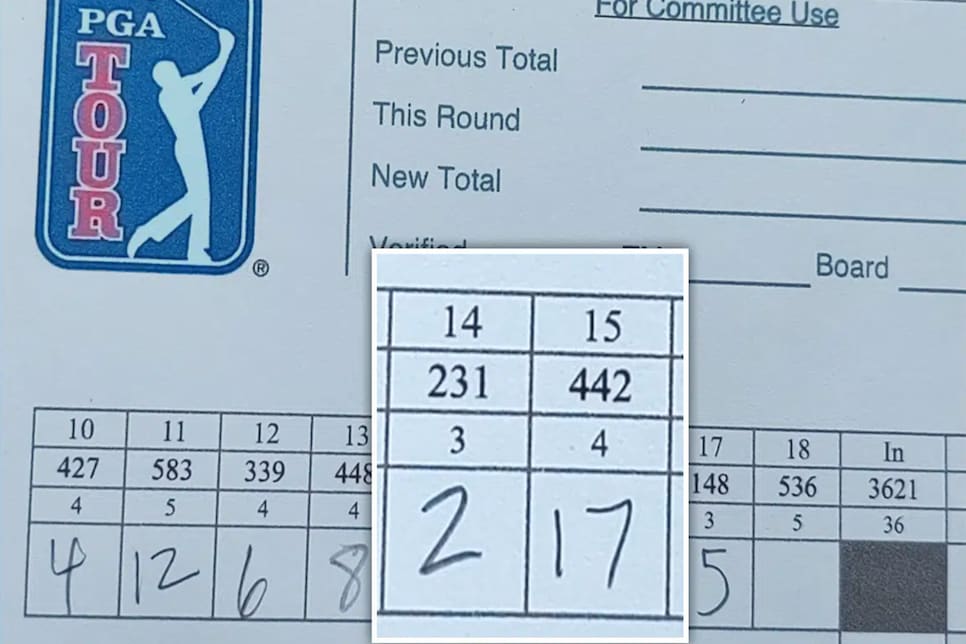 A 'pro' showed up for a PGA Tour prequalifier, shot 69* and had a two